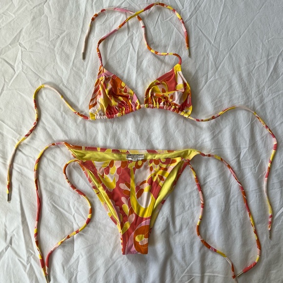 Emilio Pucci Other - EMILIO PUCCI ABSTRACT PRINT BIKINI